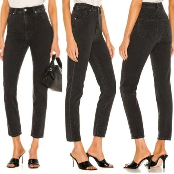 ROLLA'S Dusters High Rise Slim Straight Leg Jean in Comfort Shadow Women's 25 - Picture 1 of 9